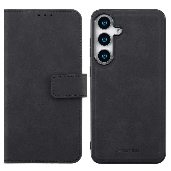 imoshion Etui de télephone luxe 2-en-1 amovible Samsung Galaxy S25 Plus - Noir