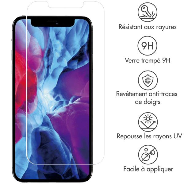 Selencia Protection d'écran en verre trempé iPhone 12 Pro Max