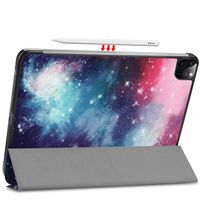 imoshion Coque tablette Design Trifold Apple iPad Pro 11 (2022 / 2021 / 2020 / 2018) - Space