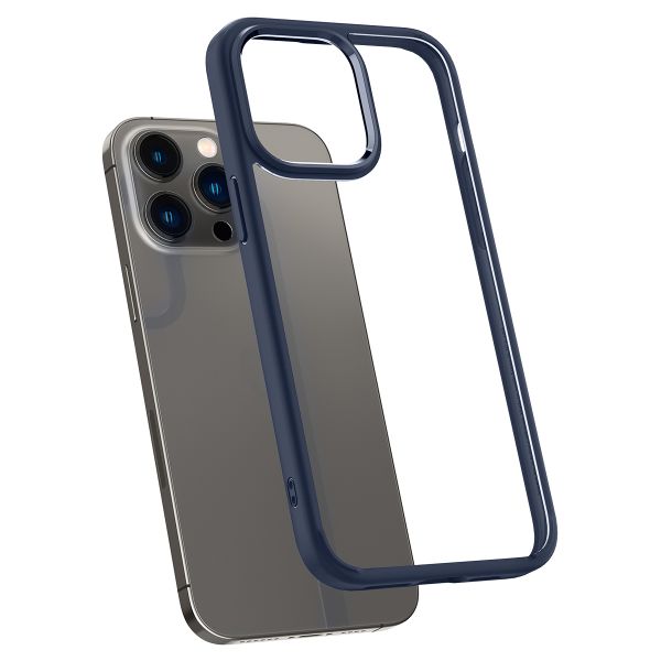 Spigen Coque Ultra Hybrid iPhone 14 Pro - Bleu foncé