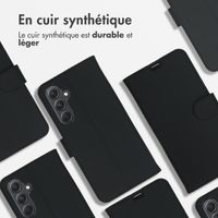Accezz Étui de télephone Wallet Samsung Galaxy A55 - Noir