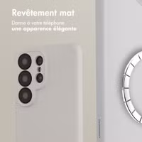 imoshion Coque Couleur avec MagSafe Samsung Galaxy S26 Ultra - Beige