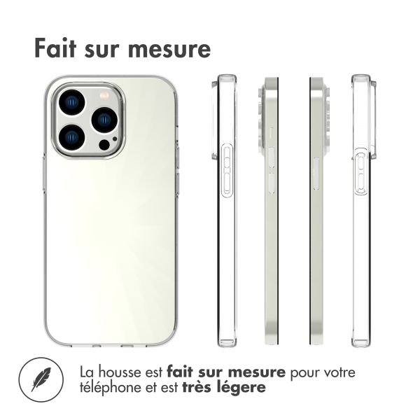 Accezz Coque Clear Apple iPhone 14 Pro - Transparent