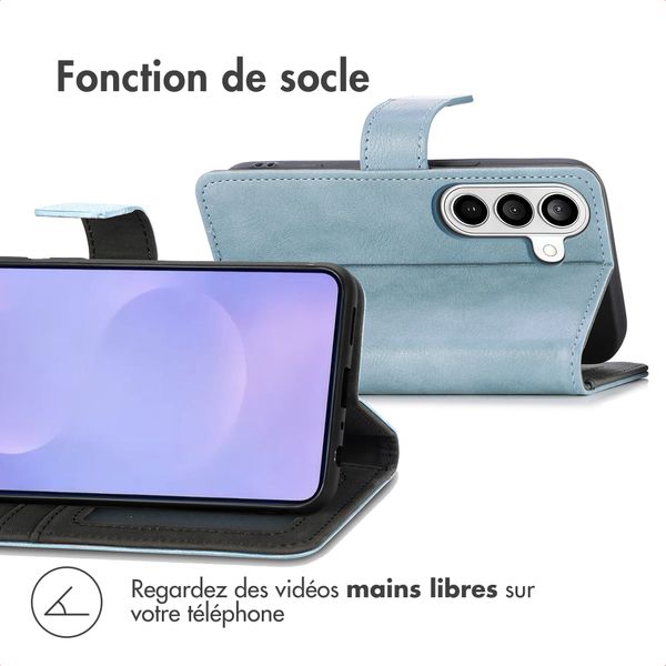 imoshion Étui de télephone portefeuille Samsung Galaxy S26 Plus - Bleu clair