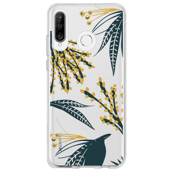 Coque design Huawei P30 Lite - Colored Plant