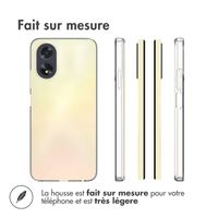 Accezz Coque Clear Oppo A18 / Oppo A38 - Transparent