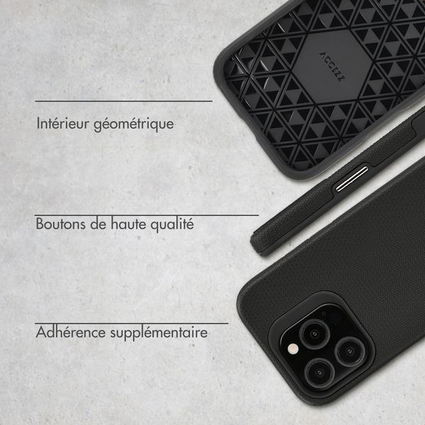 Accezz Coque Tough avec MagSafe Apple iPhone 15 Pro - Noir