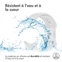imoshion Bracelet en silicone⁺ Google Pixel Watch / Watch 2 / Watch 3 / Watch 4 (41 mm) - Taille S - Blanc