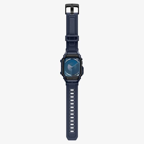 Spigen Coque Rugged Armor™ Pro Apple Watch Series 10 / 11 - 46 mm - Navy Blue