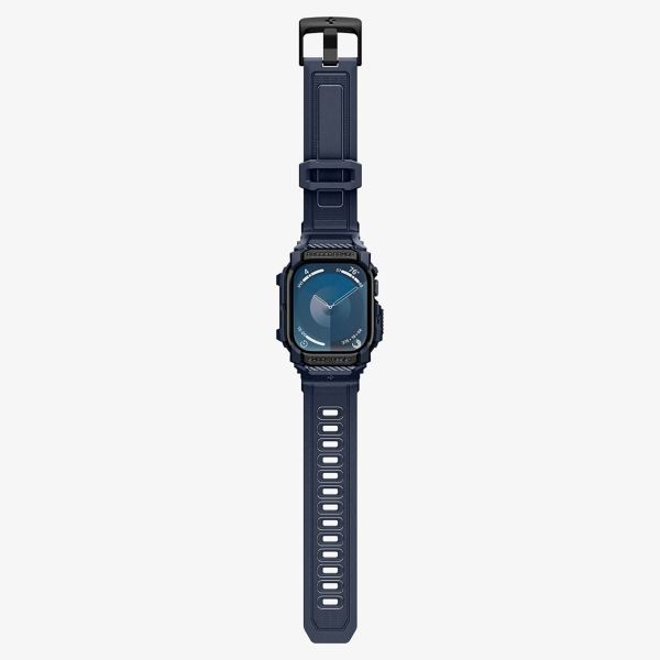 Spigen Coque Rugged Armor™ Pro Apple Watch 10 - 46 mm - Navy Blue