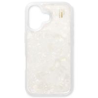 iDeal of Sweden Coque Pearlized iPhone 16 - Blanc