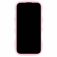 Holdit Coque Wavy Apple iPhone 16 Plus - Transparent / Pink