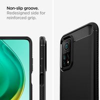 Spigen Coque Rugged Armor Xiaomi Mi 10T (Pro) - Noir