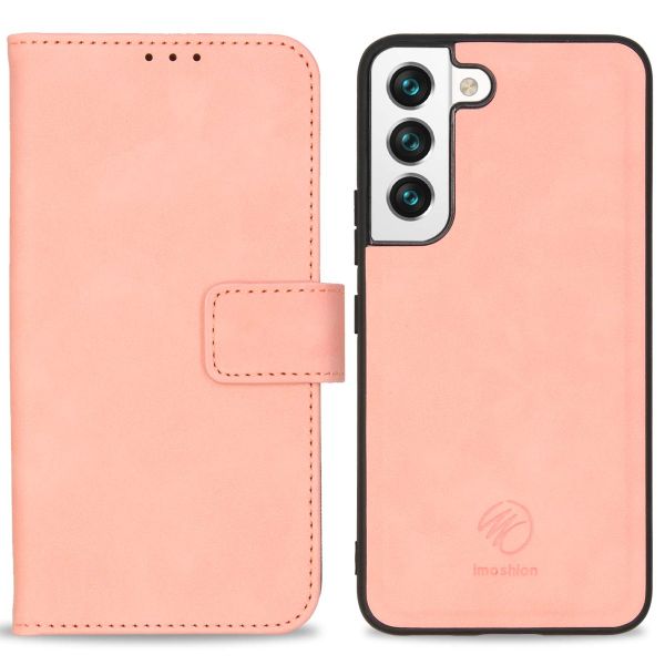 imoshion Etui de téléphone de luxe 2-en-1 amovible Samsung Galaxy S22 - Rose