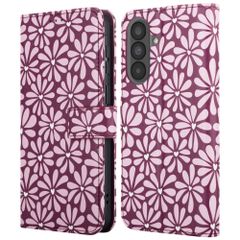 imoshion Étui de télephone portefeuille Design Samsung Galaxy A37 (5G) - Bloom Love Blush