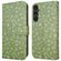 imoshion Étui de téléphone portefeuille Design Samsung Galaxy S23 FE - Green Flowers