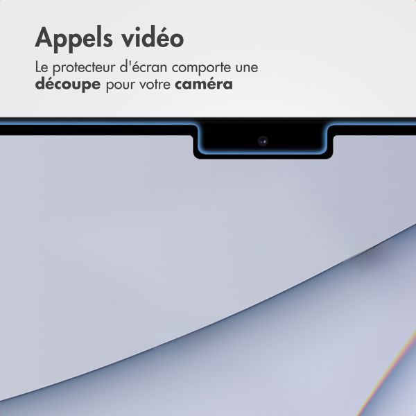 Accezz Protecteur d'écran en verre Apple MacBook Air 15 pouces (2023 / 2024 M3 chip / 2025 M4 chip)