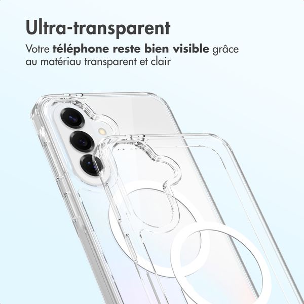 Accezz Coque arrière Xtreme Impact avec MagSafe Samsung Galaxy A37 (5G) - Transparent