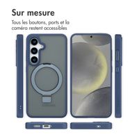 Accezz Coque Ring Stand avec MagSafe Samsung Galaxy S24 - Blue