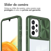 imoshion Coque arrière Camslider Samsung Galaxy A33 - Vert foncé