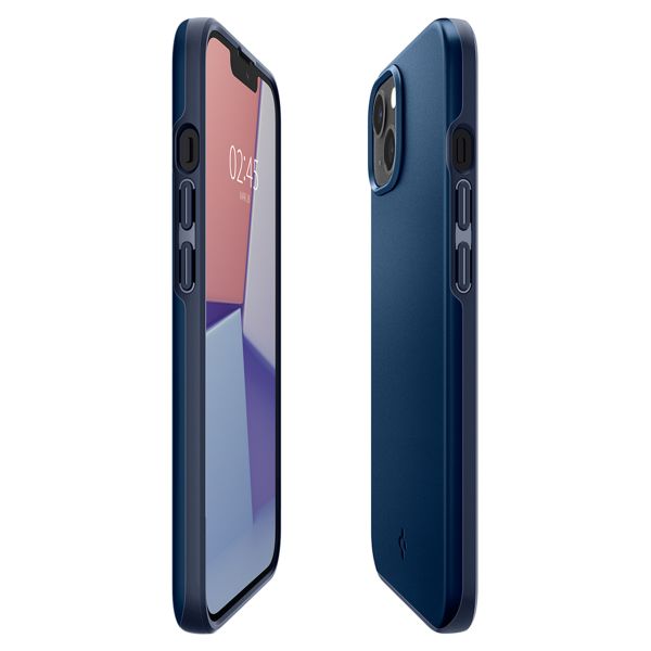 Spigen Coque Thin Fit iPhone 13 - Bleu