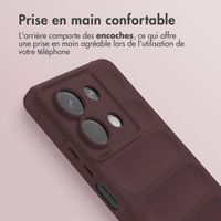 imoshion Coque arrière EasyGrip Xiaomi Redmi Note 13 (5G) - Aubergine