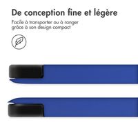 imoshion Coque tablette Trifold Apple iPad 9 (2021) 10.2 pouces / iPad 8 (2020) 10.2 pouces / iPad 7 (2019) 10.2 pouces - Cobalt Blue