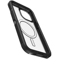 OtterBox Coque Defender Rugged avec MagSafe iPhone 15 - Transparent / Noir