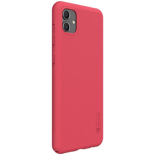 Nillkin Coque Super Frosted Shield Samsung Galaxy A04 - Rouge