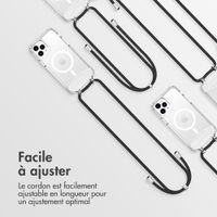 imoshion Coque MagSafe avec cordon amovible Apple iPhone 12 (Pro) - Transparent