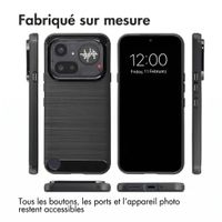 imoshion Coque Brushed Nothing Phone (4a) Pro - Noir