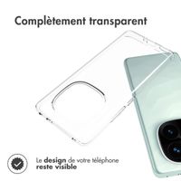 Accezz Coque Clear Xiaomi Redmi Note 14 Pro Plus (5G) - Transparant / Transparent