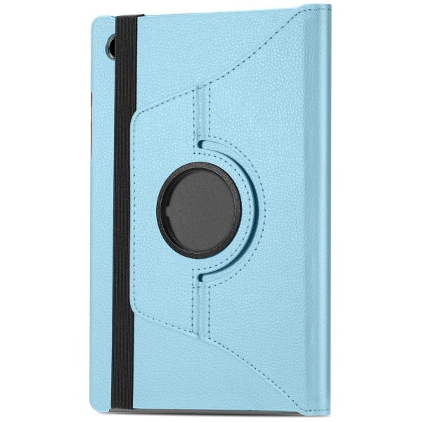 imoshion Coque tablette rotatif à 360° Galaxy Tab A8 - Bleu clair