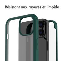 Accezz Coque de protection intégrale à 360° iPhone 14 Pro - Vert