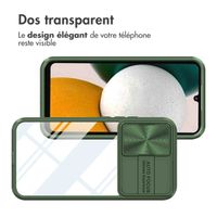 imoshion Coque arrière Camslider Samsung Galaxy A34 (5G) - Vert foncé