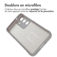 imoshion Coque arrière EasyGrip Samsung Galaxy S24 Plus - Gris