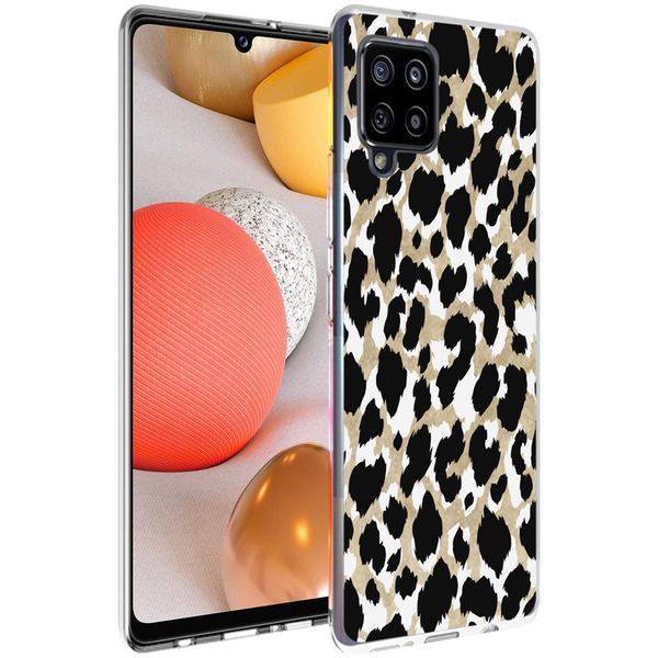 imoshion Coque Design Samsung Galaxy A42 - Léopard / Noir