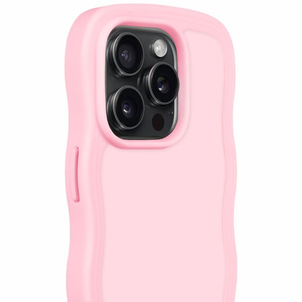 Holdit Coque Wavy Apple iPhone 15 Pro Max - Rose