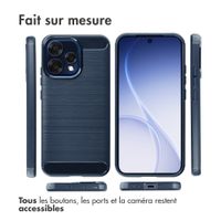 imoshion Coque Brushed Oppo Reno15 (5G) - Bleu foncé