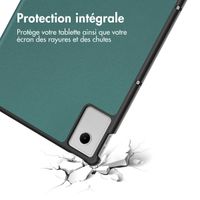 imoshion Coque tablette Trifold Lenovo Idea Tab Plus - Vert foncé