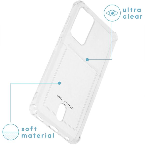 imoshion Coque silicone avec support de passe Samsung Galaxy A52(s) (5G/4G)