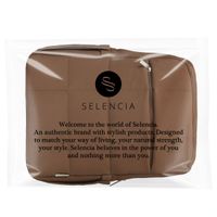 Selencia Sac à dos ordinateur portables Vaya Puffy 16 pouces - Mocha Brown