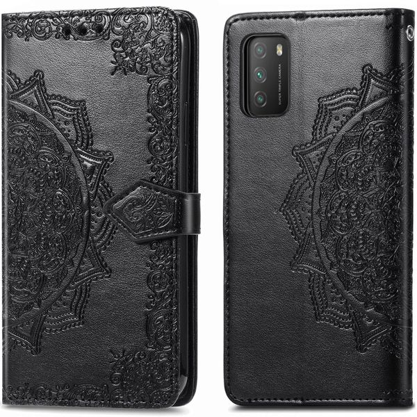 imoshion Etui de téléphone Mandala Xiaomi Poco M3 - Noir