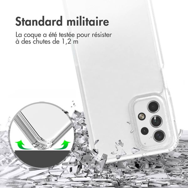 Accezz Coque Xtreme Impact Samsung Galaxy A23 (5G) - Transparent