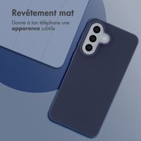 imoshion Coque Couleur Samsung Galaxy A57 (5G) - Bleu foncé