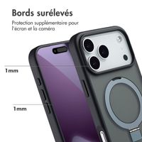 Accezz Coque Ring Stand avec MagSafe Apple iPhone 17 Pro Max - Noir