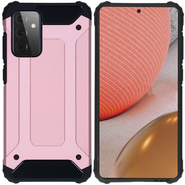 imoshion Coque Rugged Xtreme Samsung Galaxy A72 - Rose Champagne