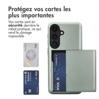 imoshion Coque arrière avec porte-cartes Samsung Galaxy S26 - Vert