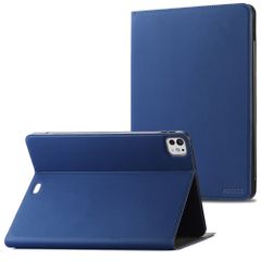 Accezz Coque tablette Classic Apple iPad Pro 11 (2025) M5 / (2024) M4 - Bleu foncé