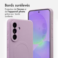 imoshion Coque Couleur avec MagSafe Samsung Galaxy A36 - Violet